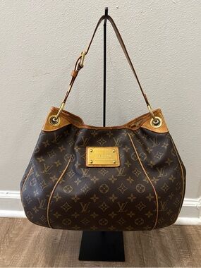 Louis Vuitton Inventeur Monogram Canvas Shoulder Bag with Tan Trim